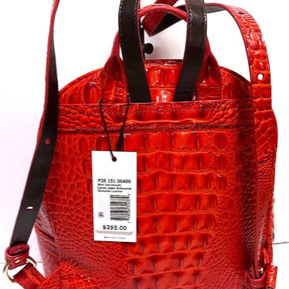 Brahmin Mini Dartmouth Candy Apple Melbourne - Picture 2 of 8